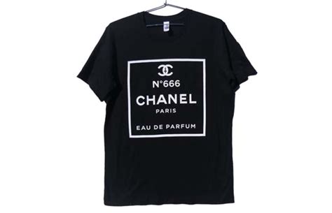 chanel no 666 t shirt|Killer Condo Parodies Luxury Fashion With “666” Chanel.